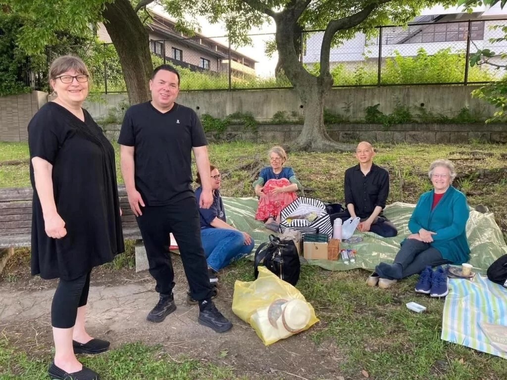 Lisa, Fernando, Rick, Marianne, Rebecca (photo by KLT)